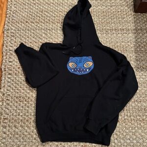 K-Pop Demon Hunters Black Hoodie Gildan Women's Size Small